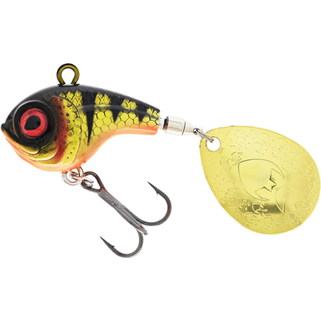 Wirujący ogonek Westin DropBite Spin Tail Jig Sinking 22g | 3,7cm | Bling Perch