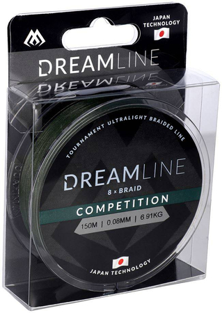 Plecionka Mikado DreamLine Competition green | 0,12mm | 10,21kg | 150m
