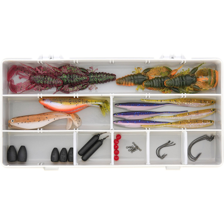 Zestaw Westin Perch Box Dropshot + Texas & Carolina