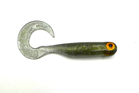 Guma Great Fish GF1 Twister 4,9cm | Natural | krewetkowy | 10 szt.
