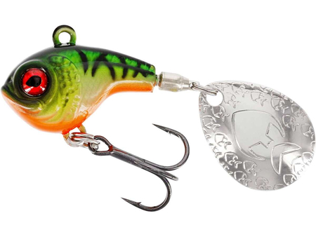 Wirujący ogonek Westin DropBite Spin Tail Jig 12g | 3,2cm | Firetiger