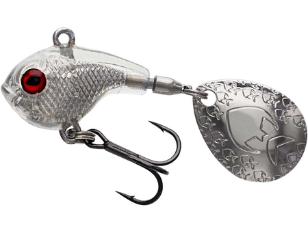 .Wirujący ogonek Westin DropBite Spin Tail Jig 12g | 3,2cm | Crystal