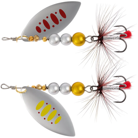 Obrotówka X-Fish Orbit №4 | 11,5g | Silver GRD