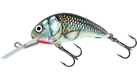 Wobler Salmo Hornet 4cm | Holographic Grey Shiner | pływający