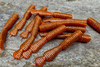 Guma Great Fish GF2 Leech 6cm | Motor Oil Red | bezzapachowy | 10 szt.