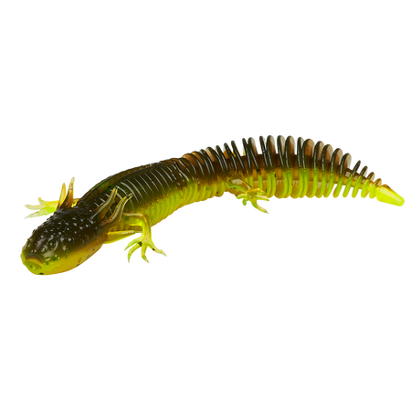 Guma Savage Gear NED Salamander 7,5cm | Green Pumpkin