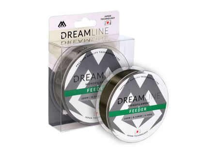 Żyłka Mikado DreamLine Feeder (moss green)- 0.20mm | 5.22kg | 300m