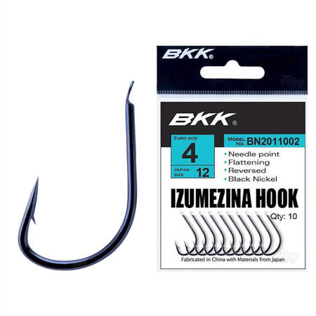Haczyki BKK Izumezina Diamond | #10 | 12 szt.