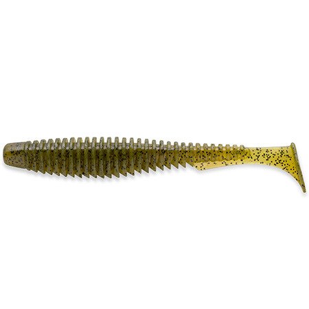 Gumy FishUp U-Shad 7,6cm | 3" | #074/Green Pumpkin Seed | 9szt.