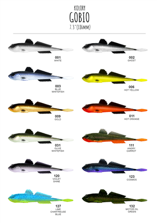 Przynęta Libra Lures Gobio 7.3" | 18.54 cm | 031 - Olive Whitefish