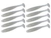 Guma Keitech Easy Shiner 2" | 5,08cm | #370 Clear Silver Glow | 12 szt.