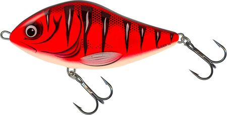 Wobler Salmo Slider 12cm | Red Wake | tonący