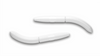 Przynęta Libra Lures Fatty D'Worm 7.5cm | 001 - White | ser | 8 szt.