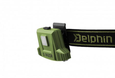 Latarka Czołowa / Czołówka Delphin RAZOR USB UC