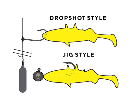 .Zestaw gum Westin Stanley The Stickleback 5,5cm | Clear Water Mix 9 |4 szt.