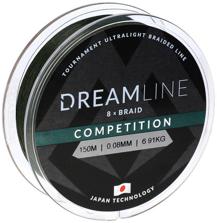 Plecionka Mikado DreamLine Competition green | 0,20mm | 20,83kg | 150m