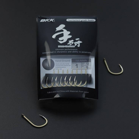 Haczyki BKK Iseama Hand Ground | #8 | 8 szt.