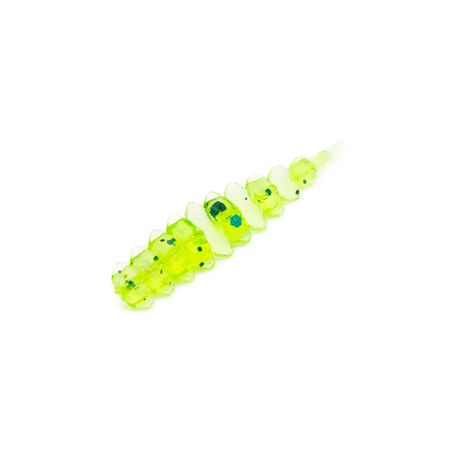 Przynęta FISHCHASER Drago Worm / 2.7cm / 10szt. / Chartreuse And Pepper