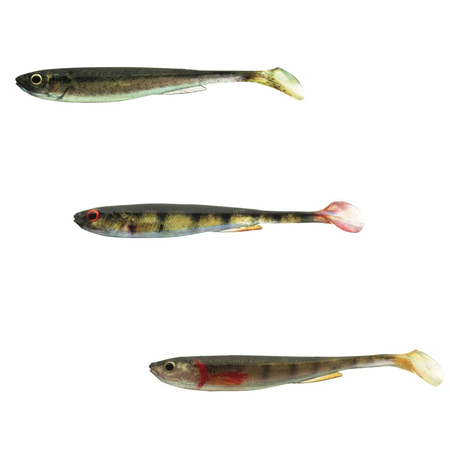 Zestaw Daiwa Prorex Real Slim Shady 13,5cm | Real Perch + Gold Perch + Baby Zander