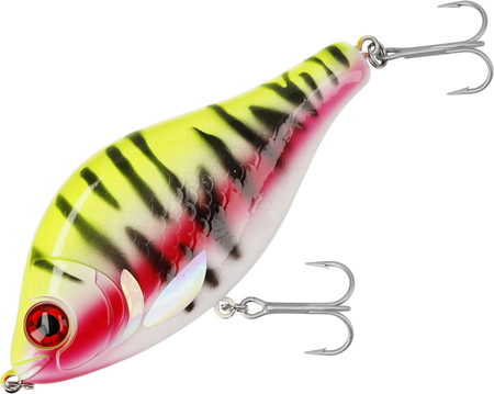 .Wobler Mikado MFT JERK - 13cm - 95g -tonący - LEMON TIGER
