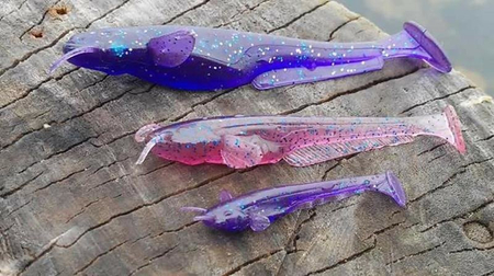 Gumy FishUp Catfish 5,0cm | 2" | #036/Caramel/Green & Black | 8szt.
