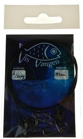 Przypony stalowe Vis Vangen 50cm | 14kg | 2 szt.