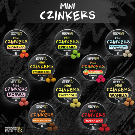 Feeder Bait Mini Czinkers Wafters 6/8mm | Kwas Masłowy&Czosnek