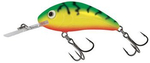 Wobler Salmo Rattlin Hornet Floating 6,5cm | Green Tiger | pływający