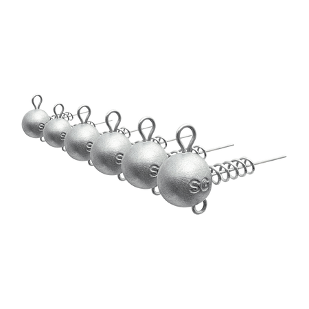 Główka z wkrętką Savage Gear Corkscrew Ballhead 30g