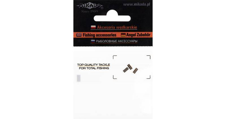Tulejki Mikado zaciskowe | podwójne | - rozm. 0.7mm - 10szt.