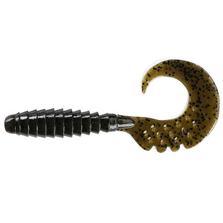 Gumy FishUp Fancy Grub 2,5cm | 1" | #043/Watermelon Brown/Black | 12szt.