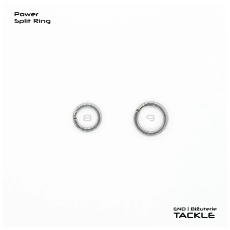 Kółka Łącznikowe VAGNER Power Split Ring / rozmiar 9 /  8szt.