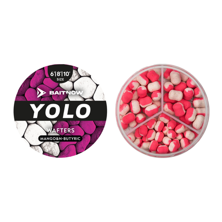 Wafters Baitnow Method Feeder - YOLO WHITE&PINK MANGO&N-BUTYRIC Roz 6/8/10
