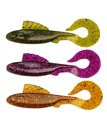 Przynęta Perch Professor Flirty Twist  2,5"/6.5cm - #02 Purple Pepper