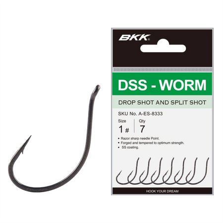 Haczyki BKK DSS-Worm | #2 | 7 szt.