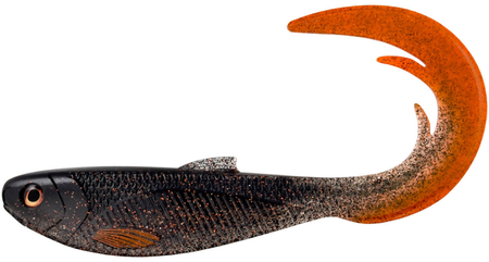 Przynęta Headbanger FireTail v2 - 17cm - Black Orange