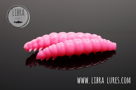Przynęta Libra Lures Larva 4.5cm | 017 - Bubble Gum | kryl | 8 szt.