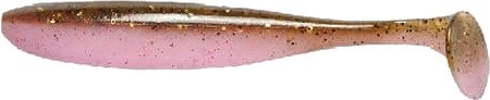 Guma Keitech Easy Shiner 4" | 10,16cm | LT#52 Green Pumpkin Pink | 7 szt.