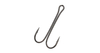 Kotwice Mikado Jaws Double Hook podwójna nr 1/0 - 5szt.