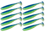 Guma Keitech Easy Shiner 3" | 7,6cm | LT#60 Blue X Chart | 10 szt.
