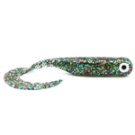 Guma Great Fish GF1 Twister 4,9cm | Colorful Glitter | krewetkowy | 10 szt.