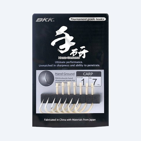 Haczyki Karpiowe BKK Carp Hook Sand Yellow | #6 | 8 szt.