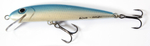 Wobler Wob-Art Jelec 9cm | pływający | Silver Blue