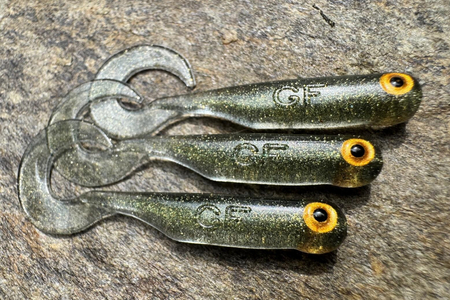 Guma Great Fish GF1 Twister 4,9cm | Natural | rybny | 10 szt.