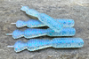 Guma Great Fish GF2 Leech 6cm | Ice Blue | bezzapachowy | 10 szt. | Dżejsiok Special Edition
