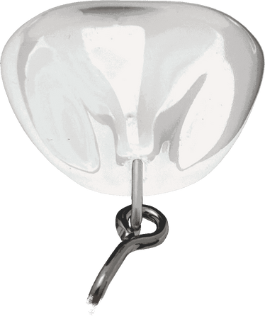 Główka Headbanger RockerHead - 6g - 3/0 - White - 3 szt.