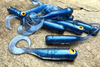 Guma Great Fish GF1 Twister 4,9cm | Blue Pearl | krewetkowy | 10 szt.