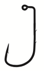 BKK Diamond, 9063-NP Jig hook,Black Nickel, 1# 2000szt