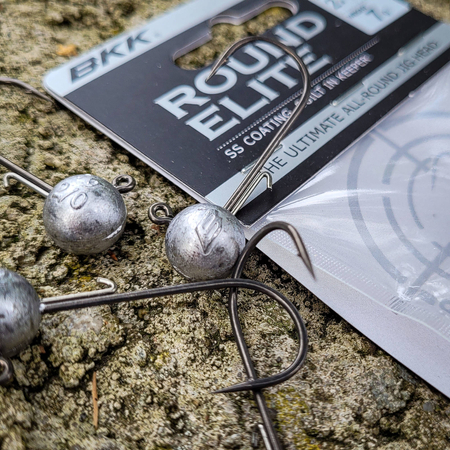 Główki jigowe BKK Round Elite Classic Bait Keeper | 10g | 3/0# | 3 szt.