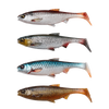 Zestaw przynęt Savage Gear 3D LB River Roach 10cm | Clear Water Mix | 4 szt.